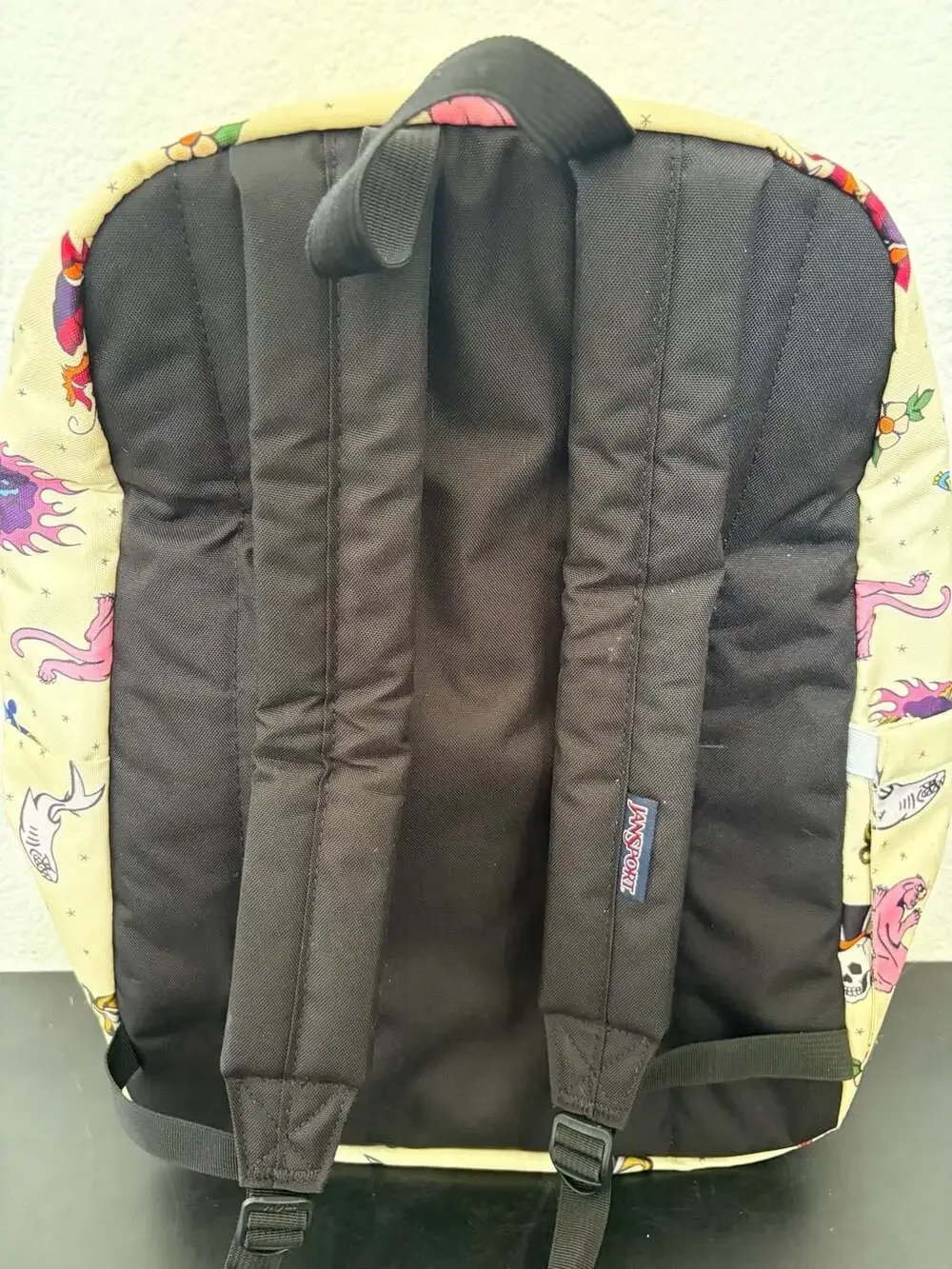 JanSport SuperBreak Plus Backpack Traditional Tats Tattoo Print Laptop Bag 26L